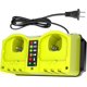 thumbnail image 1 of P117 18V Charger Reemplazo para Batería Ryobi 18V Charger, Estación de Charger Dual Compatible para Batería Ryobi 18V ONE+ Plus de Ion de Litio P100 P102 P103 P104 P105 P106 P107 P108, 1 of 7