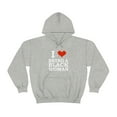 thumbnail image 2 of I Love Being a Black Woman Unisex Hoodie, S-5XL Black Pride, 2 of 4