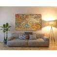 thumbnail image 3 of Epic Graffiti 'Antique Paisley' by Silvia Vassileva, Canvas Wall Art, 60"x40", 3 of 3
