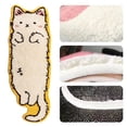 thumbnail image 3 of Alfombra Alfombras Felpudo en Forma Gato Área Irregular para La Sala Estar, 3 of 9