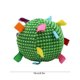 thumbnail image 3 of Juguete interactivo de pelota de peluche para mascotas que suena con el timbre • Sonido de sonqueteo colorido • -Poliéster resistente • Bola de juego suave para interiores de 6,3 pulgadas • Lavable, 3 of 6