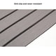 thumbnail image 4 of Kenally Pad Deck Teak Black Vertical Bar Sheet Soft Pads Nordic Simple Moda Personalidad para piso Habitación Baño Yacht Marine Bombillas para automóviles Gris, 4 of 6