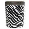 Your Zone Zebra Decorative Bath Collection - Wastecan