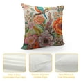 thumbnail image 4 of SHANXI Flower s Decorative Throw Pillow , Home Decorations, for Sofa 22x22in, 4 of 5