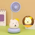 thumbnail image 1 of Xihbxyly Lámpara de Ventilador para Mascotas, Carga Usb, Velocidad Ajustable, Luz Nocturna, Diseño Compacto, Regalo Perfecto para Celebraciones Internacionales, Tamaño 17 X 8,3 Cm., 1 of 6