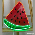 thumbnail image 3 of Craftnamesign Watermelon Neon Acrylic Print Sign, Fruit Shop Decor, Watermelon Sign, Fruit Decor, 3 of 4