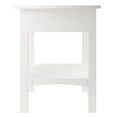 thumbnail image 3 of Winsome Claire Curved Nightstand, Accent Table, White Finish, 3 of 13