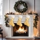 thumbnail image 5 of Christmas Stocking Pendants Christmas Tree Pendants Christmas Decorations Festive Ambience Scene Layout Pendants, 5 of 6