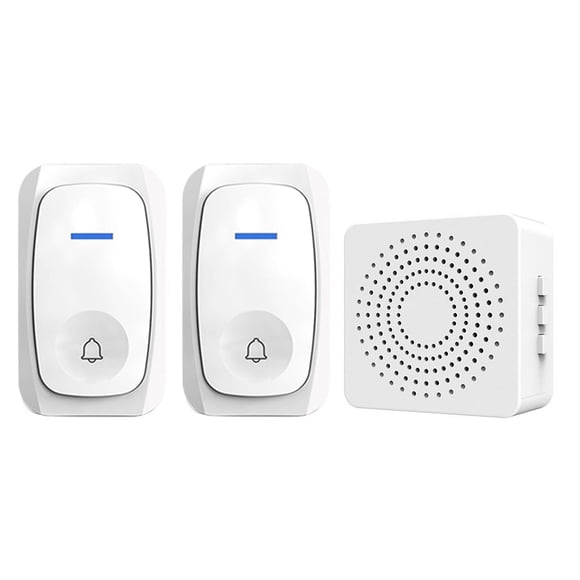 Amdohai Wireless Doorbell Waterproof Door Bell with 38 Melodies to Choose Adjustable Volume
