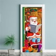 thumbnail image 4 of Adhesivo de pared removible Queen Door, póster decorativo de pared de PVC vívido para bricolaje Periódico de santa, 4 of 9