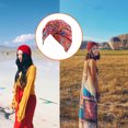 thumbnail image 3 of Qarigey Nudo Turbante Hijab Étnico Beanie Bohemia Headwrap Moda Gorras ajustables Hair Bonnet Wedding Party Tipo 1 Type3 NO3, 3 of 6
