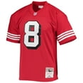 thumbnail image 2 of Men's Mitchell & Ness Steve Young Scarlet San Francisco 49ers Legacy Replica Jersey, 2 of 3