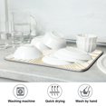 thumbnail image 7 of Yayeee Dish Drying Mat for Kitchen Counter Ultra Absorbent Easy Clean Pad 18x16", Sunshine, 7 of 7