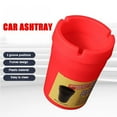 thumbnail image 3 of Dechome Car Ashtray,Mini Car Trash Can,Smokeless Smellproof Self-Extinguishing Auto Ashtray,Car Cigarette Ashtray Butt Bucket Portable Ashtray Smoking Accessory Auto Truck Home Office Beach, 3 of 6