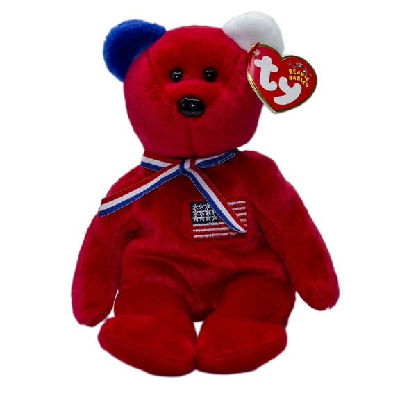 TY Beanie Babies - America The Bear Red Version - 8.5 inch