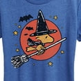 thumbnail image 3 of Peanuts - Woodstock Witch - Women's Short Sleeve Graphic T-Shirt, 3 of 6
