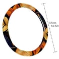 thumbnail image 4 of Thanksgiving Leaves Car Wheel Cover,14.5 Inch PVC Leather Auto Accessories Printing Steering Wheel Covers, 4 of 6