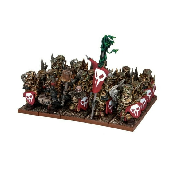 Kings of War Abyssal Dwarf Immortal Guard Regiment
