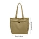 thumbnail image 2 of Bolso Hombro para Mujer Cuadrado Informal Con Asa Superior Lona ​​bolso Retro Individual, 2 of 8