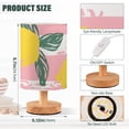 thumbnail image 3 of Lemons and Leaves Watercolor Table Lamp with USB Port LED Warm Light Lamp Night Light Home Decor, 3 of 7