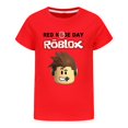 thumbnail image 1 of Boys Short Sleeve Roblox Game T-Shirt Cartoon Graphic T-Shirt, 1 of 2