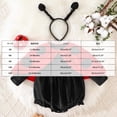 thumbnail image 7 of Baby Ladybug Costume Romper with Wing Cape and Headband Infant Fleece One piece for Halloween Dress up, 7 of 7
