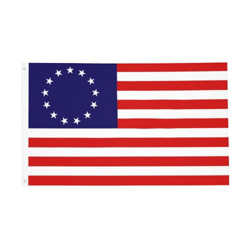 BetsyRoss Flag - American US Flag 3x5 Outdoor Double Sided- 13Stars Colonies-Primitive USA Flags- United States Flags Polyester with Brass Grommets Banner