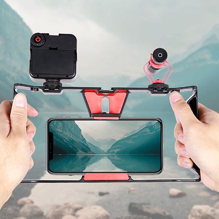 camera cage stabilizer for camera and phone