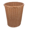 thumbnail image 1 of Trash Can Basket Woven Garbage Rattan Bin Waste Flower Can Seagrass Pot Wicker Laundry Bin Container Storage Pots Paper, 1 of 6