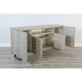 thumbnail image 5 of Sunny Designs Traditional Mahogany Wood Media Console Server in Alpine Gray, 5 of 6