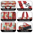 thumbnail image 3 of Teacher Tote Bag,Pioneer Flower Floral Print Pattern Teacher Utility Tote Bag,Large Work Tote Bags for Women with Multiple Pockets,Top Zipper Closure,13.8x10.6x6.7 Inch, 3 of 5