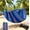 Blue&red Stripes, variant on DEA Boho Macrame Single Hammock with Hanging Ropes & Elegant Tassels, 78.8x39.4 Portable Cotton Hammock for Patio Backyard Porch, 300LBS Weight Capacity Perfect for Outdoor/Indoor - Beige Color