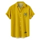 thumbnail image 1 of Camisas casuales de manga corta estilo hawaiano de moda de verano para hombres Pompotops  oipoqjl43765, 1 of 4