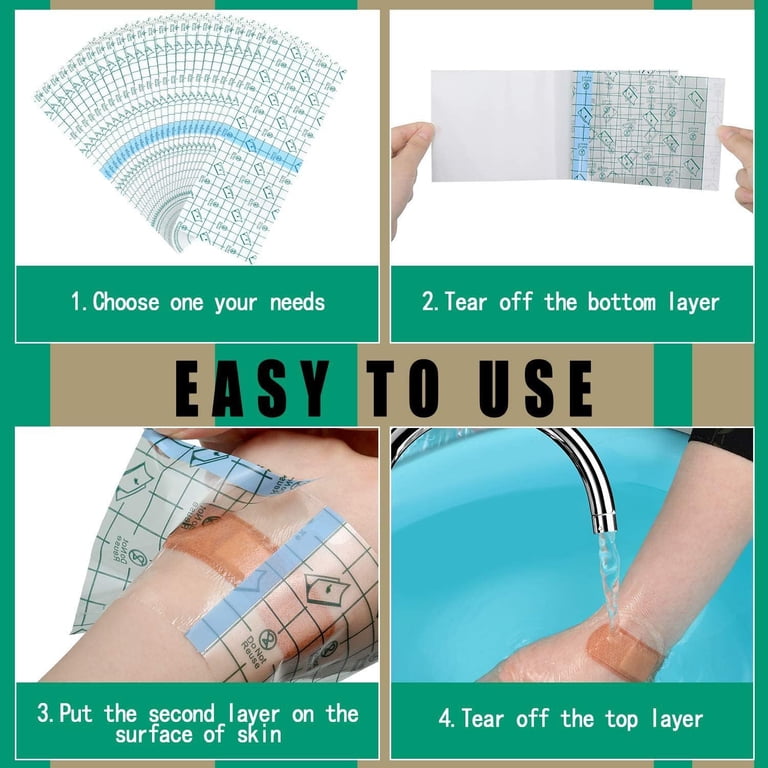 24Pcs Dialysis Catheter Shower Cover, 4" x 8" Clear Shower Protector for Central Line Wound Dressing Large Waterproof Bandages Chemo Port Chest Catheter Covers for Showering - Walmart.com 24Pcs Dialysis Catheter Shower Cover, 4" x 8" Clear Shower Protector for Central Line Wound Dressing Large Waterproof Bandages Chemo Port Chest Catheter Covers for Showering - Walmart.com