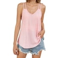 thumbnail image 1 of Hauts Courts Décontractés Sans Manches Élégants pour Femmes - Camisole Imprimée Col Rond pour Printemps Automne Hiver, 1 of 6