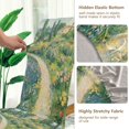 thumbnail image 5 of Yayeee 2 Pack Dining Chair Covers Stretch Parson Chairs Slipcovers Seat Protector, Art Garden Scene, 5 of 6