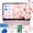 Tranquil Pink, variant on HP Newest 14" Laptop, Slim Light Laptop Computer for Students and Business, Intel Quad-Core N4020, 1 Year Office 365, Webcam, HDMI, WiFi, Win 11, 8GB RAM, 64GB eMMC, Pink