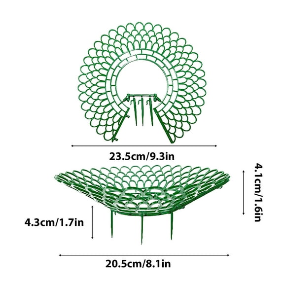 10Pcs Strawberry Supports Strawberry Plant Holders Stand Waterproof Strawberry Plant Trellis Protectors Reusable Strawberry Growing Racks Frame for Plant Flower Fruit Strawberry Garden Planting