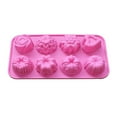thumbnail image 6 of Vikakiooze Flower Silicone Mould,Rose Fondant Sugar Mould Chocolate Craft Molds for Christmas Decorations Birthday Wedding Party DIY Cake Decorating Mold, 6 of 6