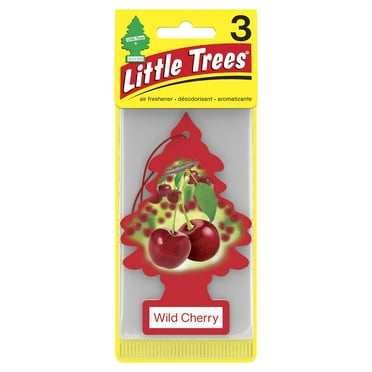 Little Trees Air Freshener Wild Cherry Fragrance 3-Pack