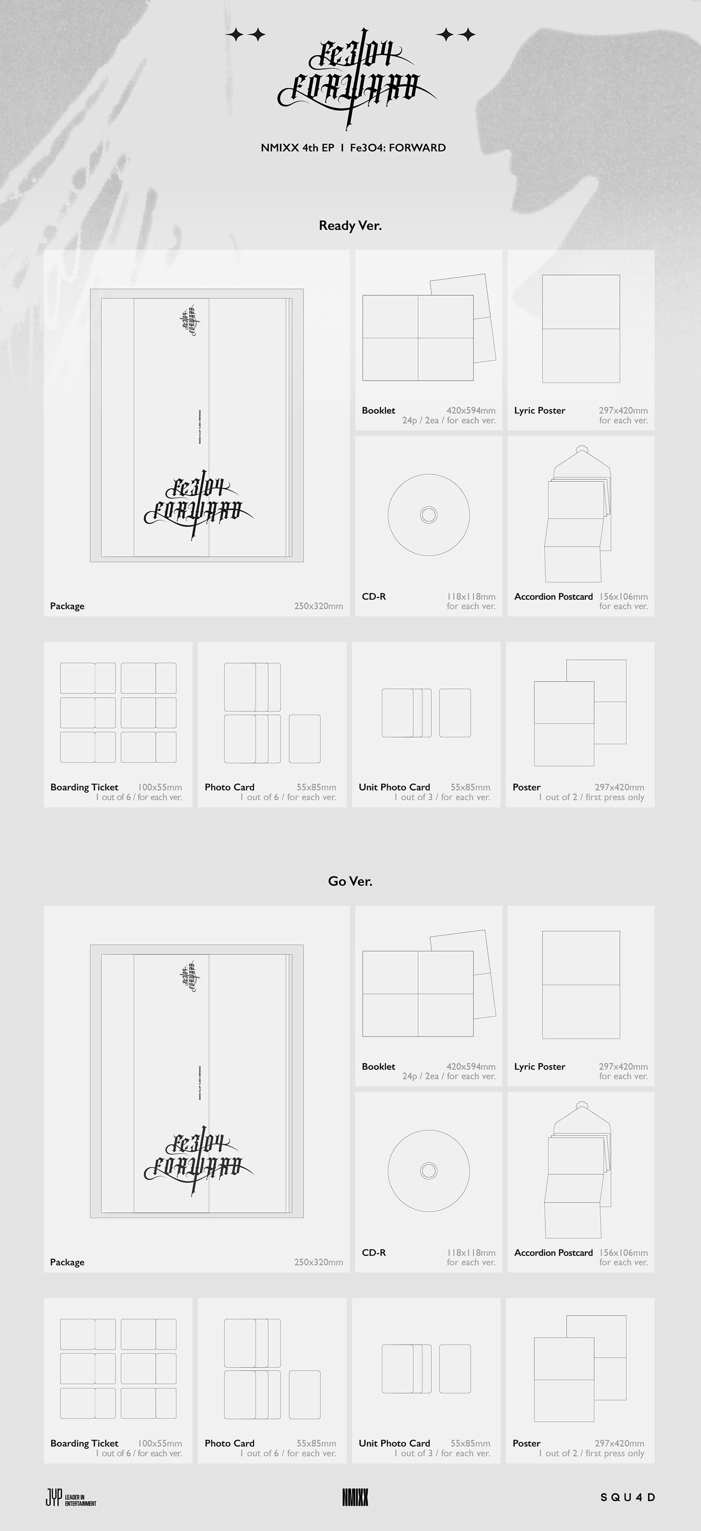 Nmixx - Fe3O4: FORWARD (Ready Ver.) - Music & Performance - CD