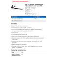 thumbnail image 2 of Inner Tie Rod End - Compatible with 1985 - 2005 Chevy Astro RWD 1986 1987 1988 1989 1990 1991 1992 1993 1994 1995 1996 1997 1998 1999 2000 2001 2002 2003 2004, 2 of 2