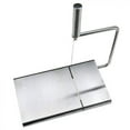 thumbnail image 5 of Cheese-Slicers with Wire, Cheese Slicer Stainless Steel with Cheese Cutters Accurate Size Scale,Wire Cheese Slicer for Soft Cheese Butter,Cheese Cutter Wire Cheese Slicer, 5 of 9