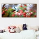 thumbnail image 4 of Cuadros Decorativos Taladro redondo diamante pintura pavo real peonía cuentas artesanía decoración del hogar para regalo de pared Ndcxsfigh Nuevos Originales, 4 of 9