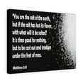 thumbnail image 4 of Scripture Walls You Are The Salt of The Earth Matthew 5:13 Bible Verse Canvas Christian Wall Art Ready to Hang Unframed, 4 of 9