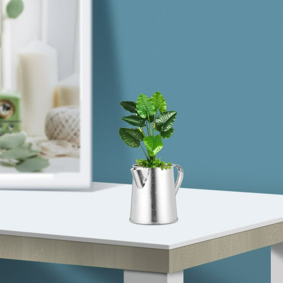 FUTUREORYY Flower Plant Pots Silver Homeowners 3Pcs 3.14x2.36x2.75in