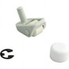 Jandy Zodiac R0379100 Gunite Swivel Wheel Kit for Pool Cleaner - White