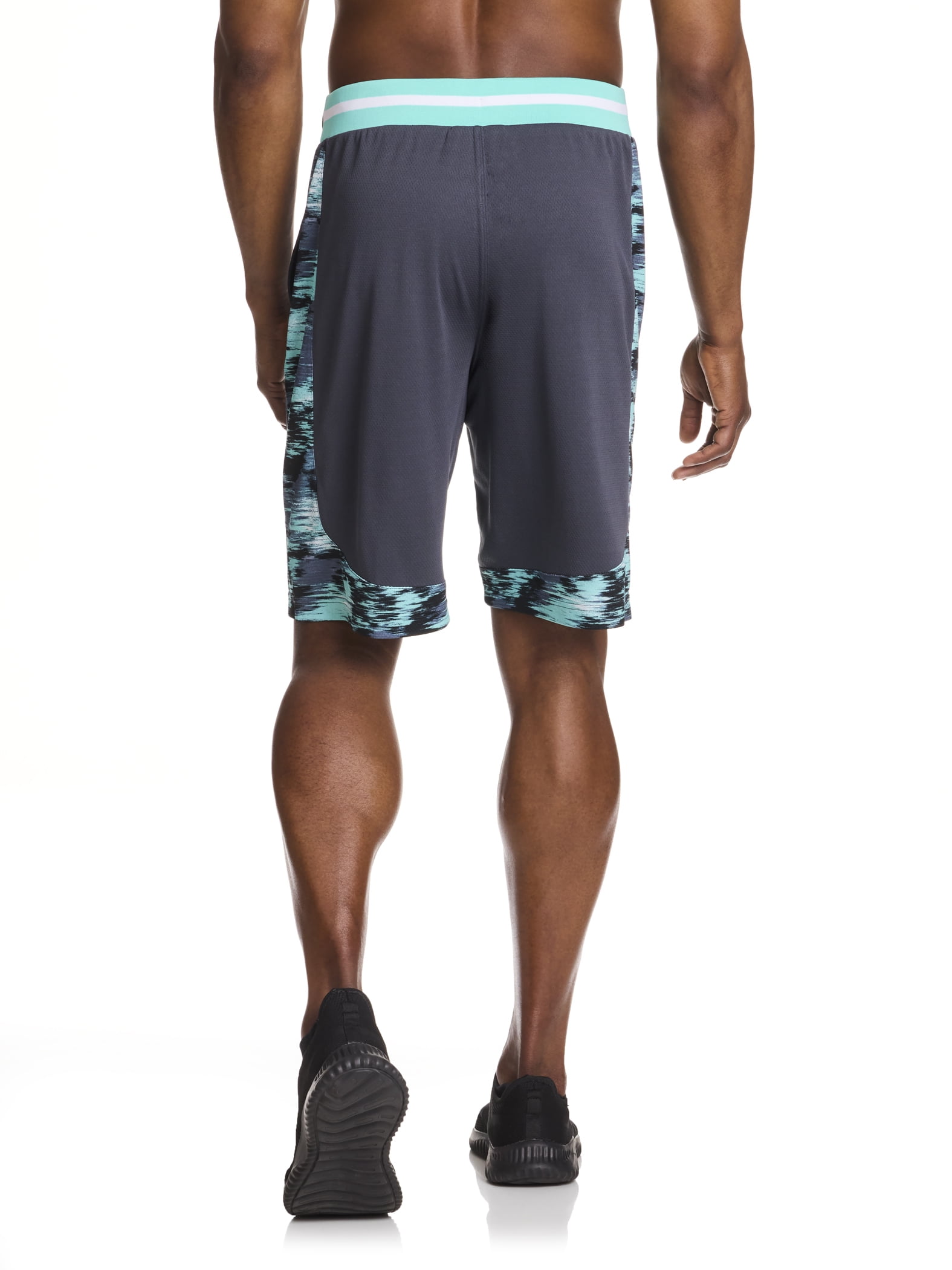 AND1 Men's and Big Men's Active Dribbling Short, 10" Inseam, up to Size 5XL