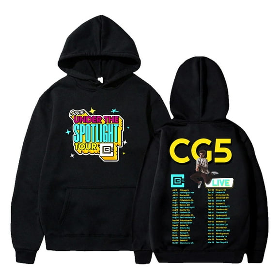 CG5 Under The Spotlight Tour Hoodie Long Sleeve Streetwear Women Men Hooded Sweatshirt