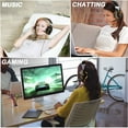 thumbnail image 5 of Stereo Gaming Headset for PS4, Xbox One, PC, Noise Cancelling Over Ear Headphones with Mic, Bass Surround, Soft Memory Earmuffs for Laptop Mac Nintendo Switch Games Phone, 5 of 6